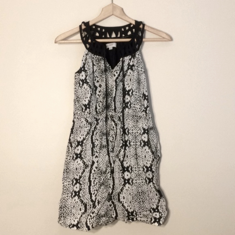 0P Loft Print Dress w/ POCKETS!